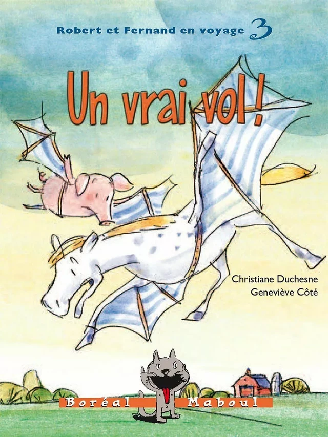 Un vrai vol ! - Christiane Duchesne - Editions du Boréal