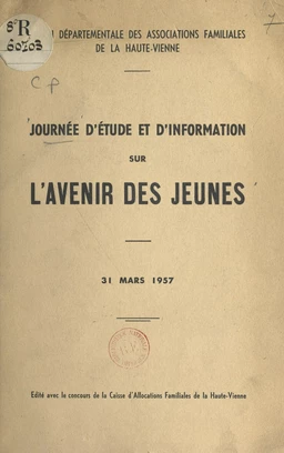 Journée d'étude et d'information sur l'avenir des jeunes