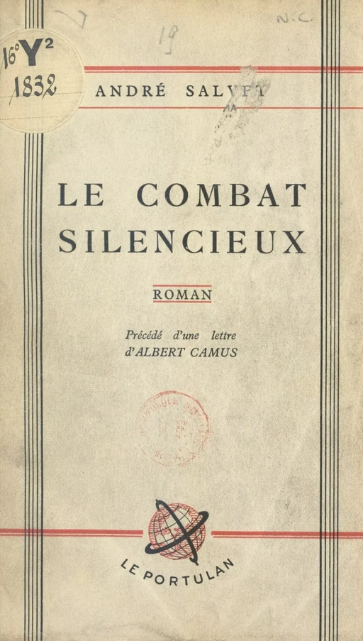 Le combat silencieux - André Salvet - FeniXX réédition numérique