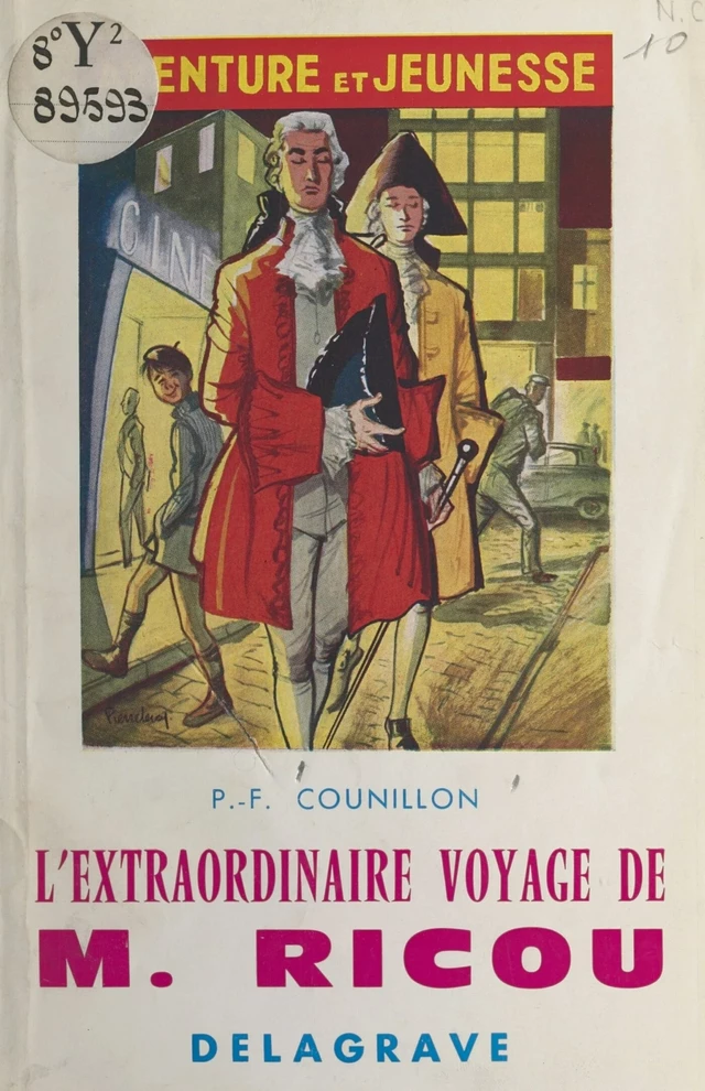 L'extraordinaire voyage de M. Ricou - Pierre Counillon - FeniXX réédition numérique