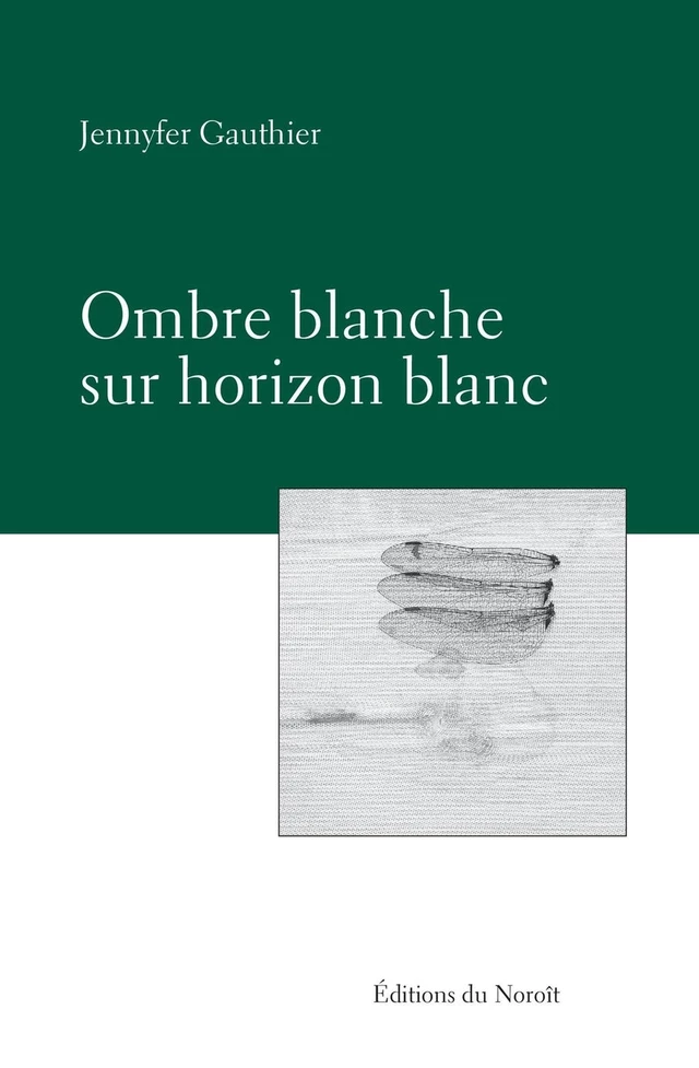 Ombre blanche sur horizon blanc - Jennyfer Gauthier - Éditions du Noroît