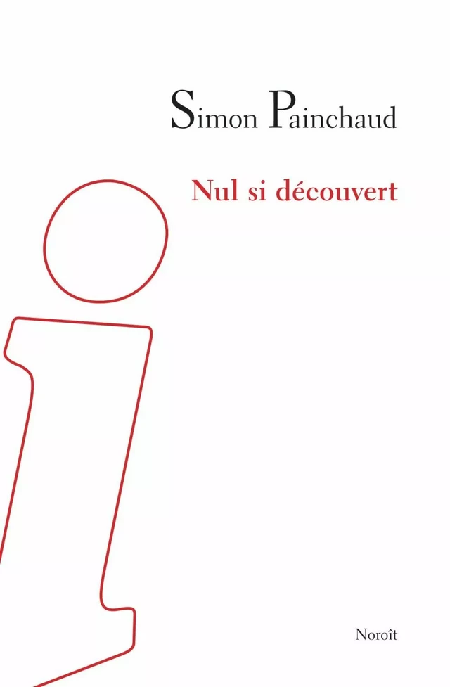 Nul si découvert - Simon Painchaud - Éditions du Noroît