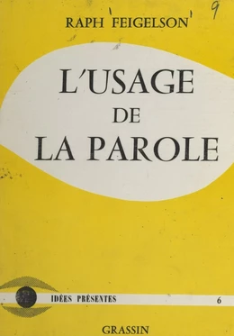 L'usage de la parole