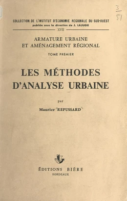 Les méthodes d'analyse urbaine