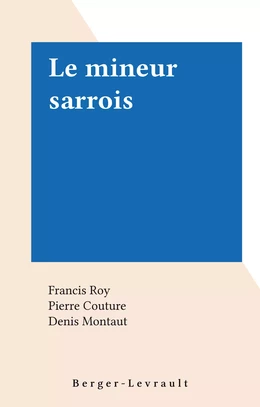 Le mineur sarrois