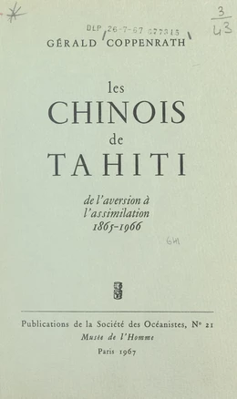 Les chinois de Tahiti