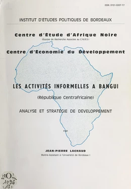 Les activités informelles à Bangui