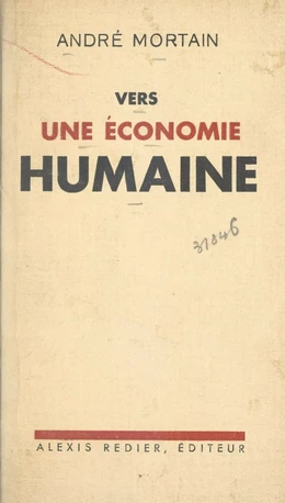 Vers une économie humaine