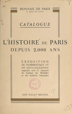 L'histoire de Paris depuis 2000 ans