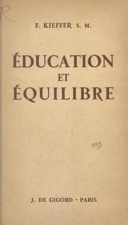 Éducation et équilibre