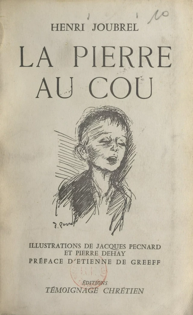 La pierre au cou - Henri Joubrel - FeniXX réédition numérique