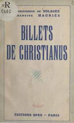 Billets de Christianus