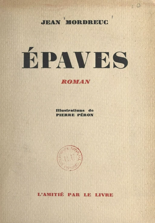 Épaves - Jean Mordreuc - FeniXX réédition numérique