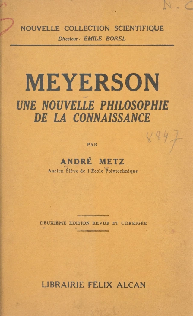 Meyerson - André Metz - FeniXX réédition numérique