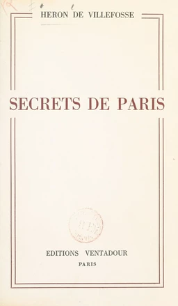 Secrets de Paris