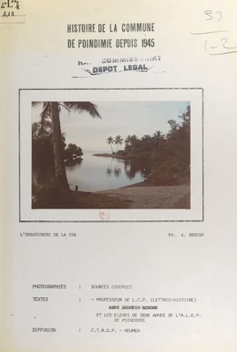 Histoire de la commune de Poindimié depuis 1945