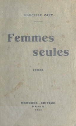 Femmes seules