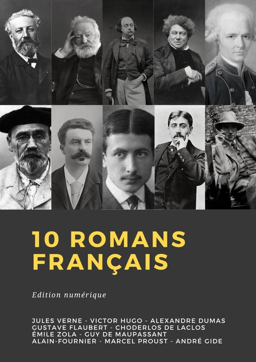 10 romans français - Jules Verne, Victor Hugo, Alexandre Dumas - Librofilio