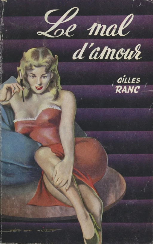 Le mal d'amour - Gilles Ranc - FeniXX réédition numérique