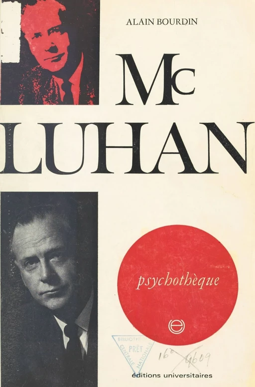 Mac Luhan - Alain Bourdin - FeniXX réédition numérique