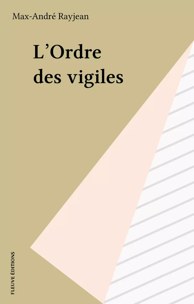 L'Ordre des vigiles - Max-André Rayjean - FeniXX réédition numérique