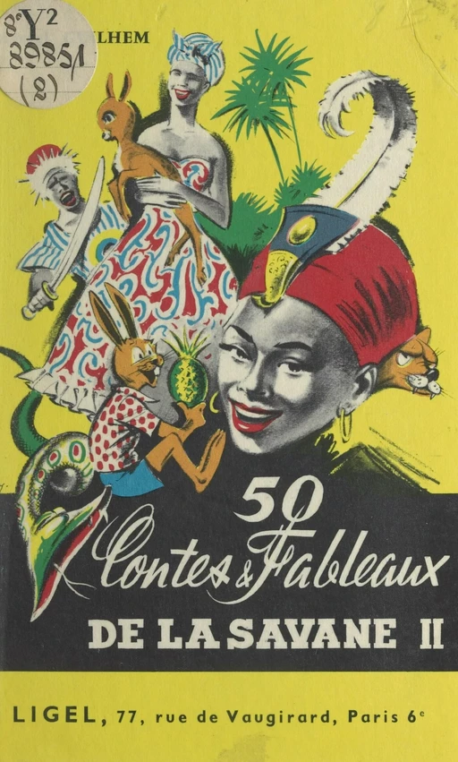 50 contes et fableaux de la savane (2) - Marcel Guilhem - FeniXX réédition numérique