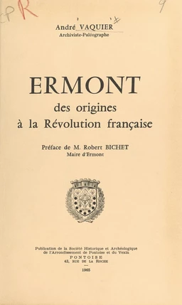 Ermont, des origines à la Révolution française