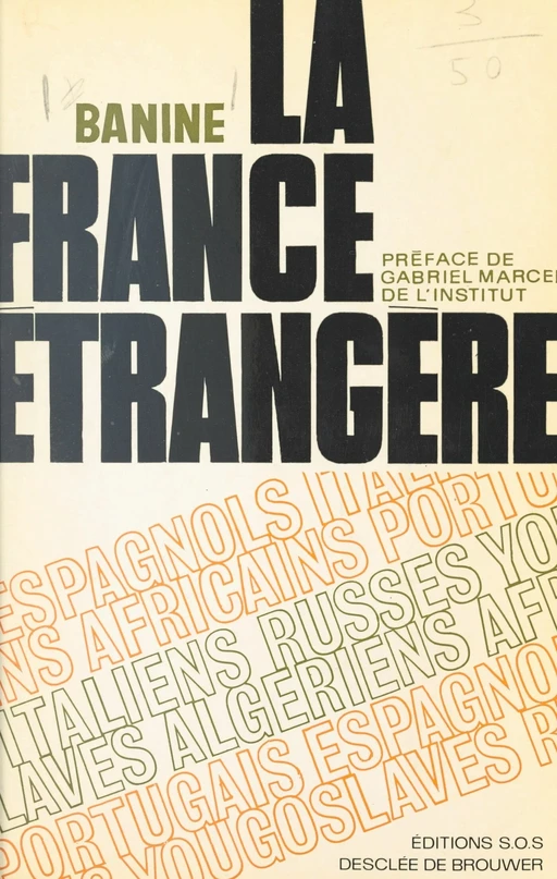 La France étrangère -  Banine - FeniXX réédition numérique