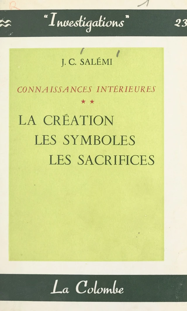 Connaissances intérieures (2) - J.-C. Salémi - FeniXX réédition numérique