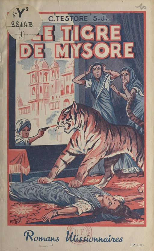 Le tigre de Mysore - C. Testore - FeniXX réédition numérique