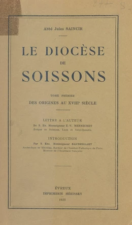 Le diocèse de Soissons (1)