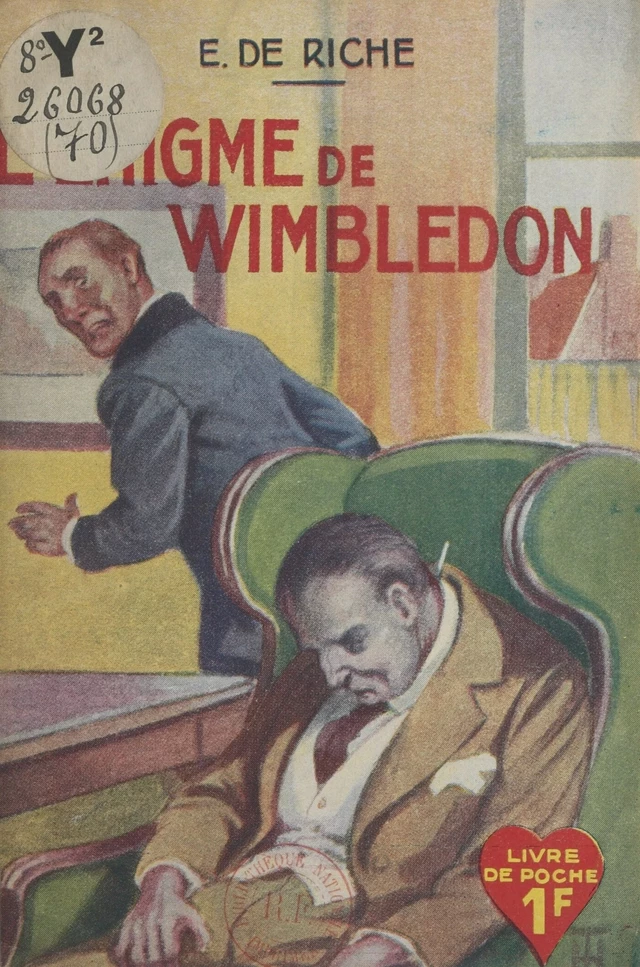 L'énigme de Wimbledon - E. de Riche - FeniXX réédition numérique