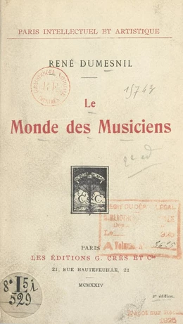 Le monde des musiciens