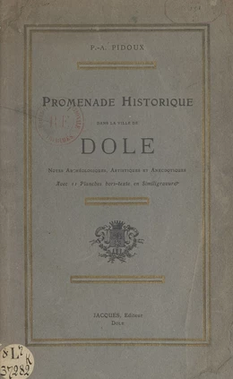 Promenade historique dans la ville de Dole