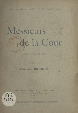 Messieurs de la Cour