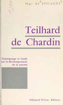 Teilhard de Chardin