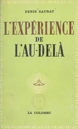 L'expérience de l'au-delà