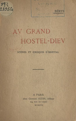 Au Grand Hostel-Dieu