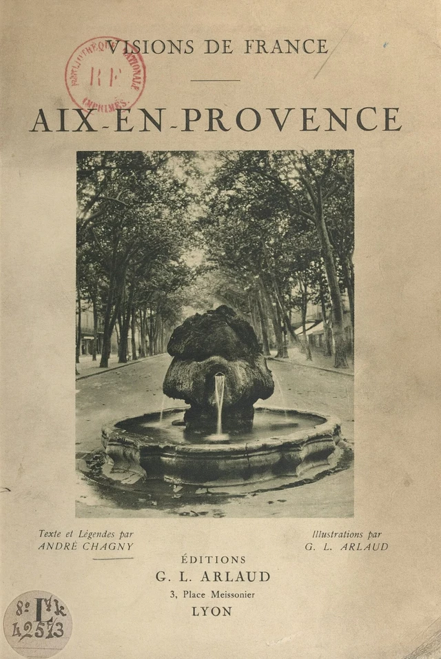 Aix-en-Provence - André Chagny - FeniXX réédition numérique