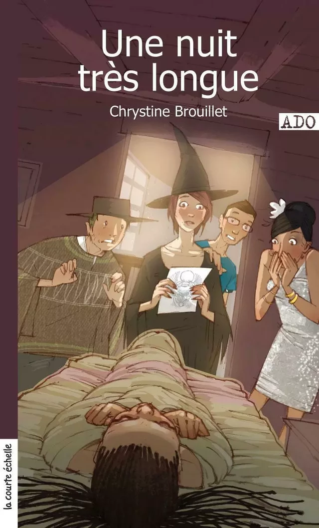 Une nuit très longue - Chrystine Brouillet - La courte échelle