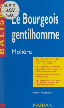 Le bourgeois gentilhomme