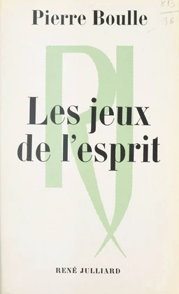 Les jeux de l'esprit