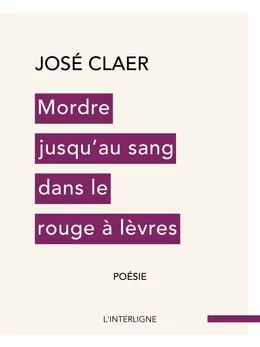 Mordre jusqu'au sang dans le rouge à lèvres