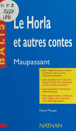 Le Horla et autres contes