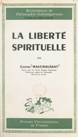 La liberté spirituelle