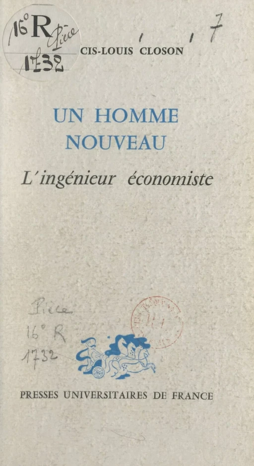 Un homme nouveau - Francis Louis Closon - FeniXX réédition numérique