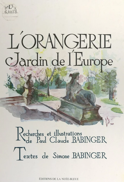 L'orangerie - Simone Babinger - FeniXX réédition numérique