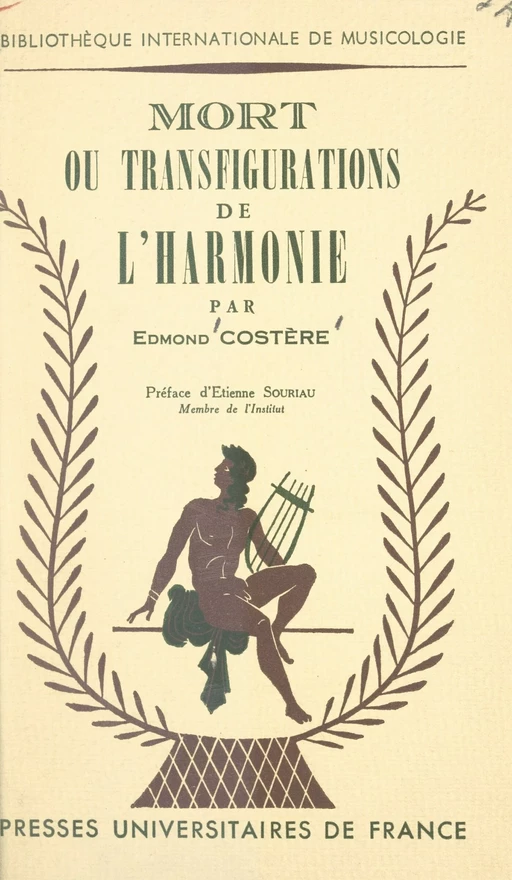 Mort ou transfigurations de l'harmonie - Edmond Costère - FeniXX réédition numérique