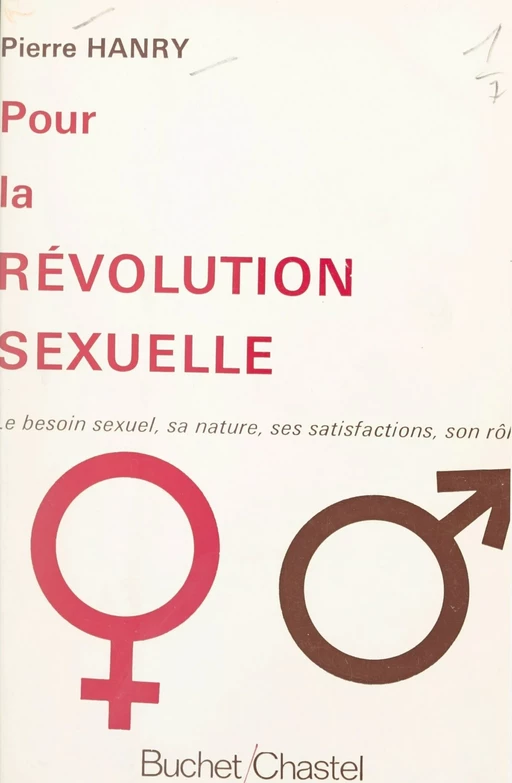 Pour la révolution sexuelle - Pierre Hanry - FeniXX réédition numérique