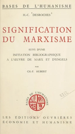 Signification du marxisme